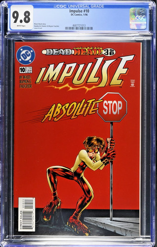 Impulse cgc 9 8 - cgc, 9,8