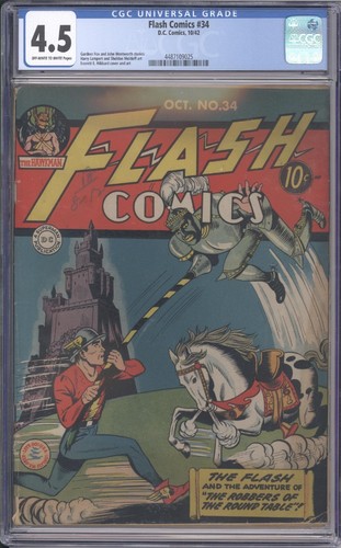 Flash comics cgc - comics,