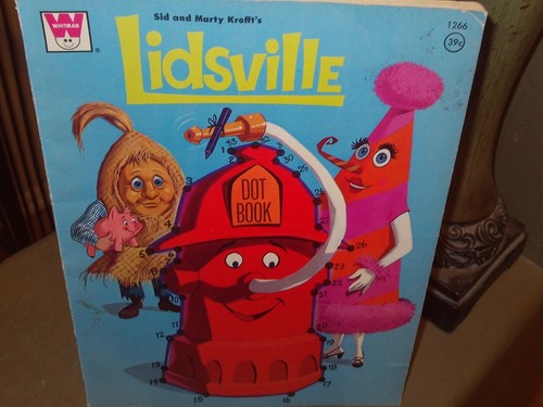 Vintage lidsville dot book - dot,