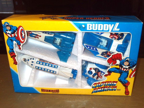 Set veicolo captain america - veicolo,