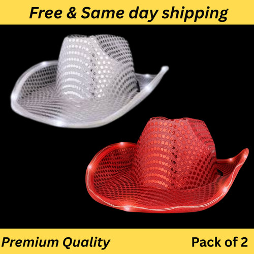 Cappello cowboy led - cappello,