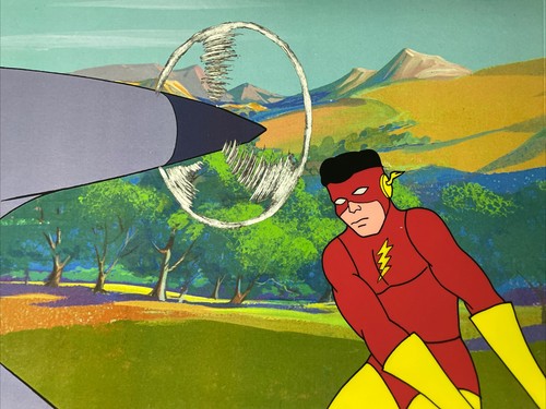 The flash animazione cel - the,